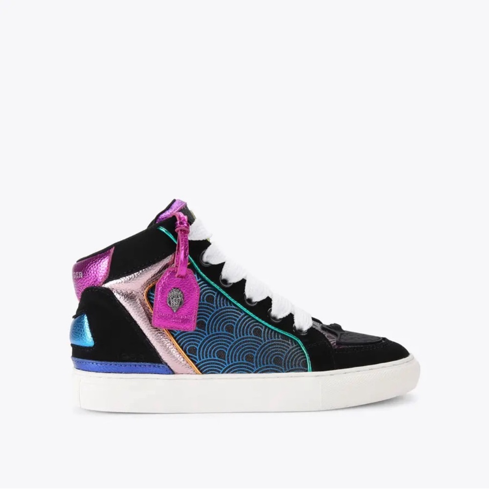 Kurt Geiger SOUTHBANK TAG HIGH TOP SNEAKER size 38 NWT